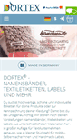 Mobile Screenshot of dortex.de